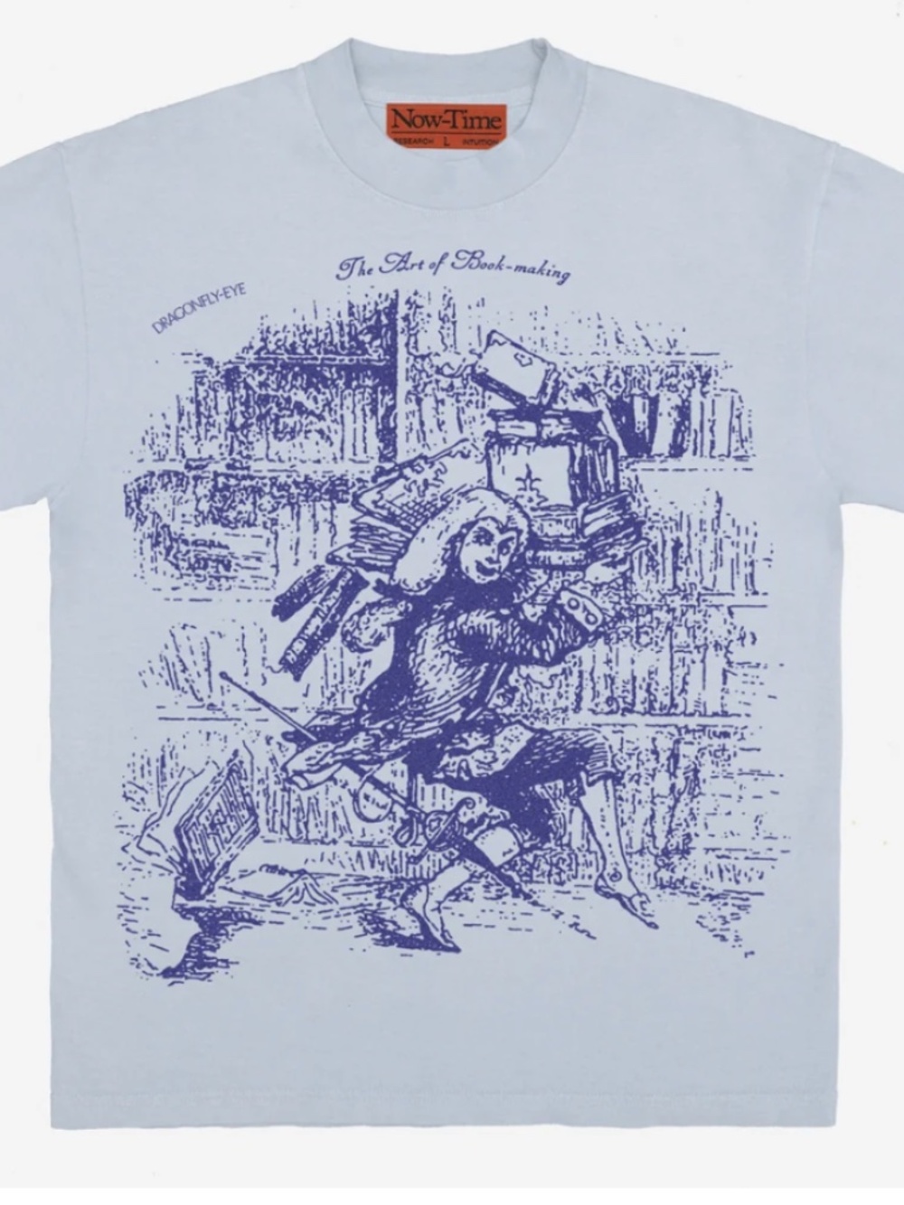 Now-Time The Art of Book-Making T-shirt